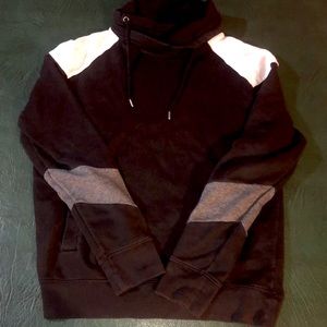 Black turtleneck sweater